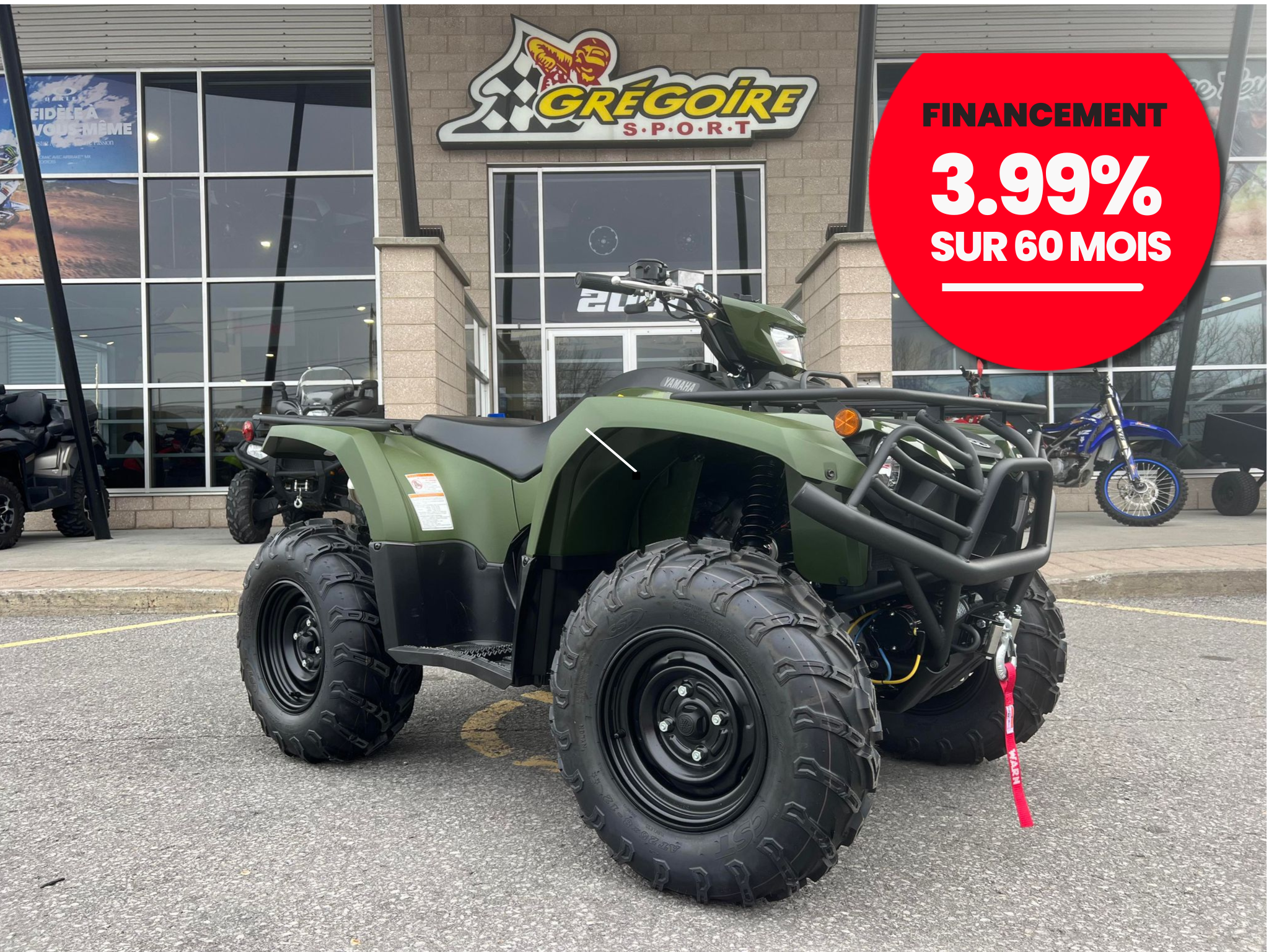 VTT YAMAHA KODIAK 450