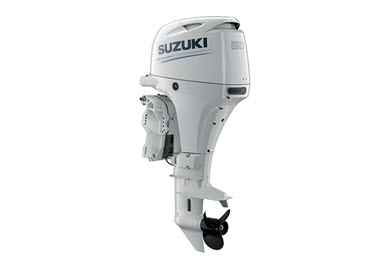 Moteur hors-bord Suzuki DF50 blanc