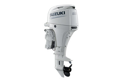 Moteur hors-bord Suzuki DF60 blanc