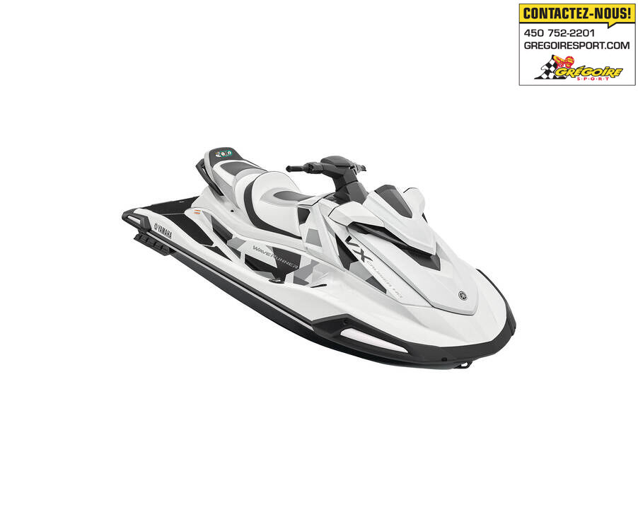 Yamaha VX Cruiser HO avec Audio Blanc 2024 Grégoire Sport