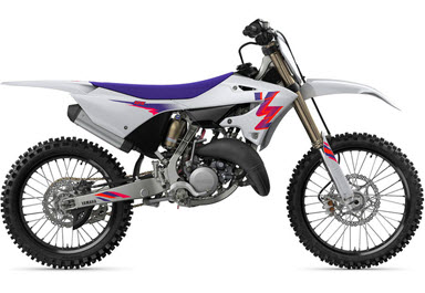 Motocross Yamaha YZ125 2024 50e anniversaire