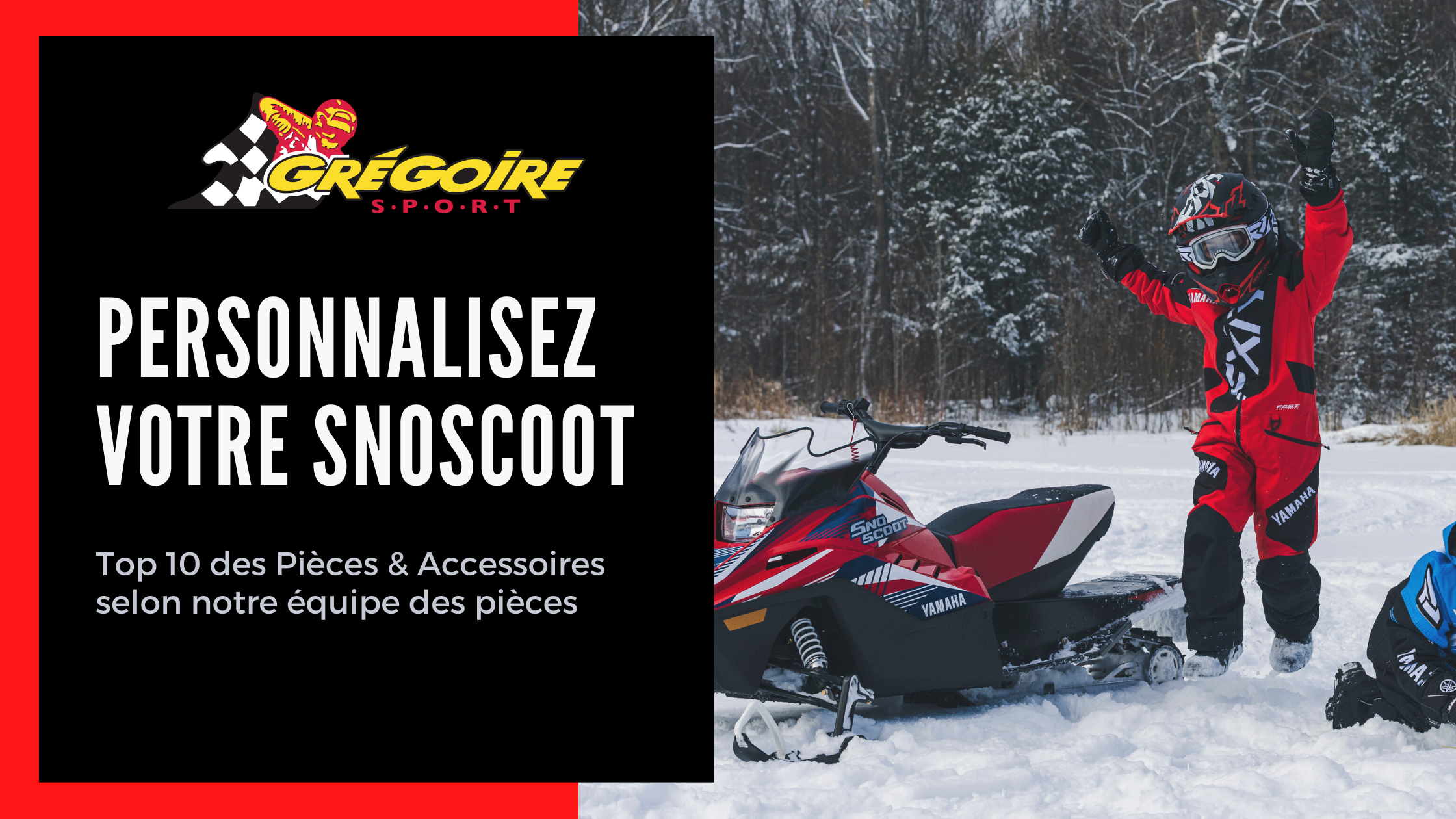 Pièces et accessoires pour snoscoot