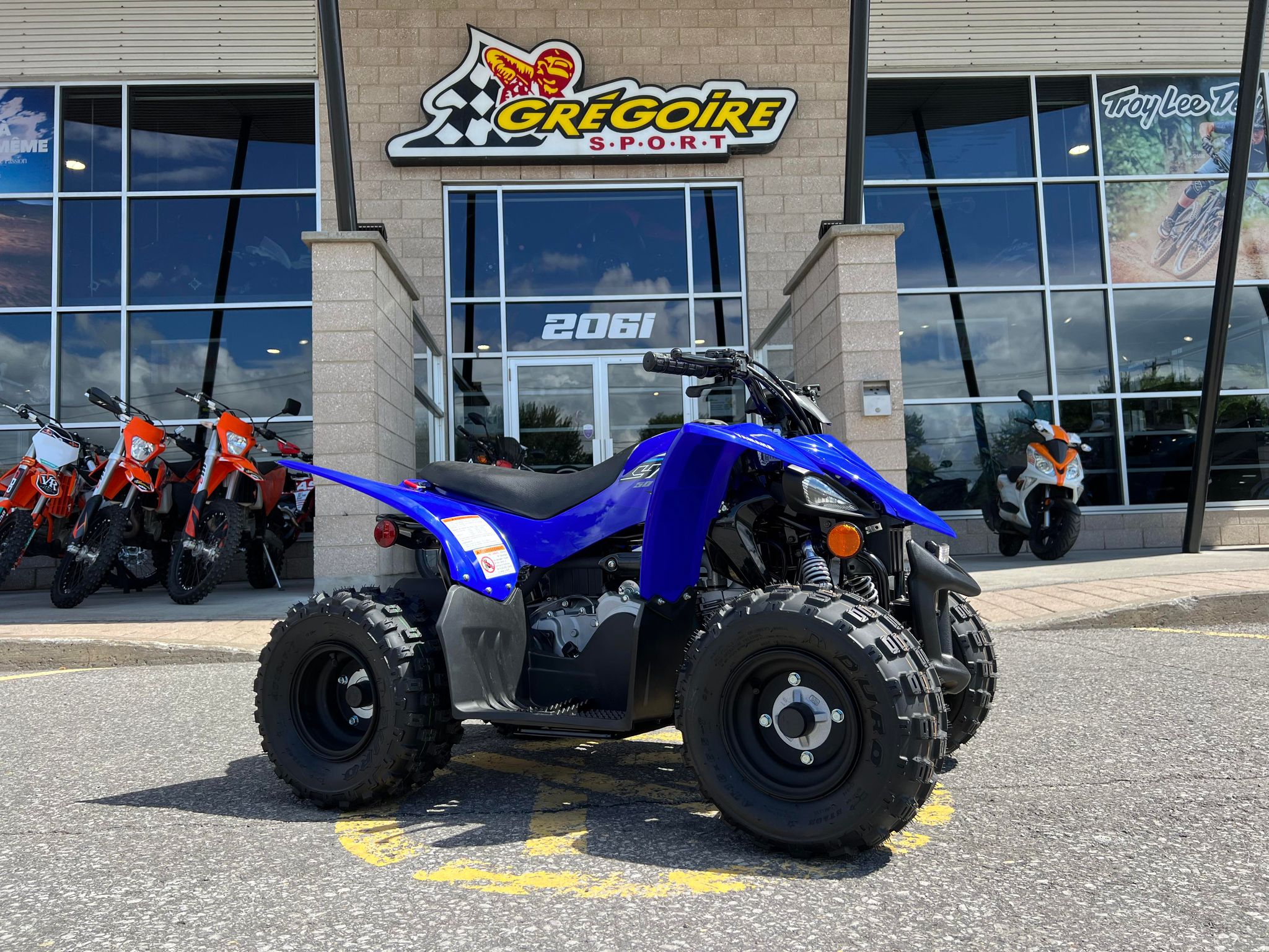 VTT enfant yamaha YFZ50, raptor 50