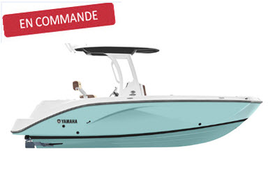 Bateau pêche console centrale Yamaha 222 FSH Sport 2024