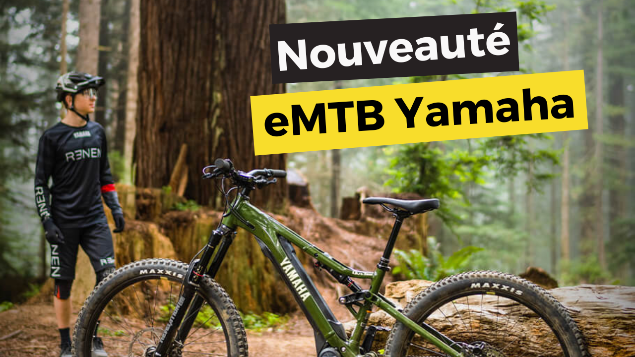 Nouveau vélo électrique Yamaha